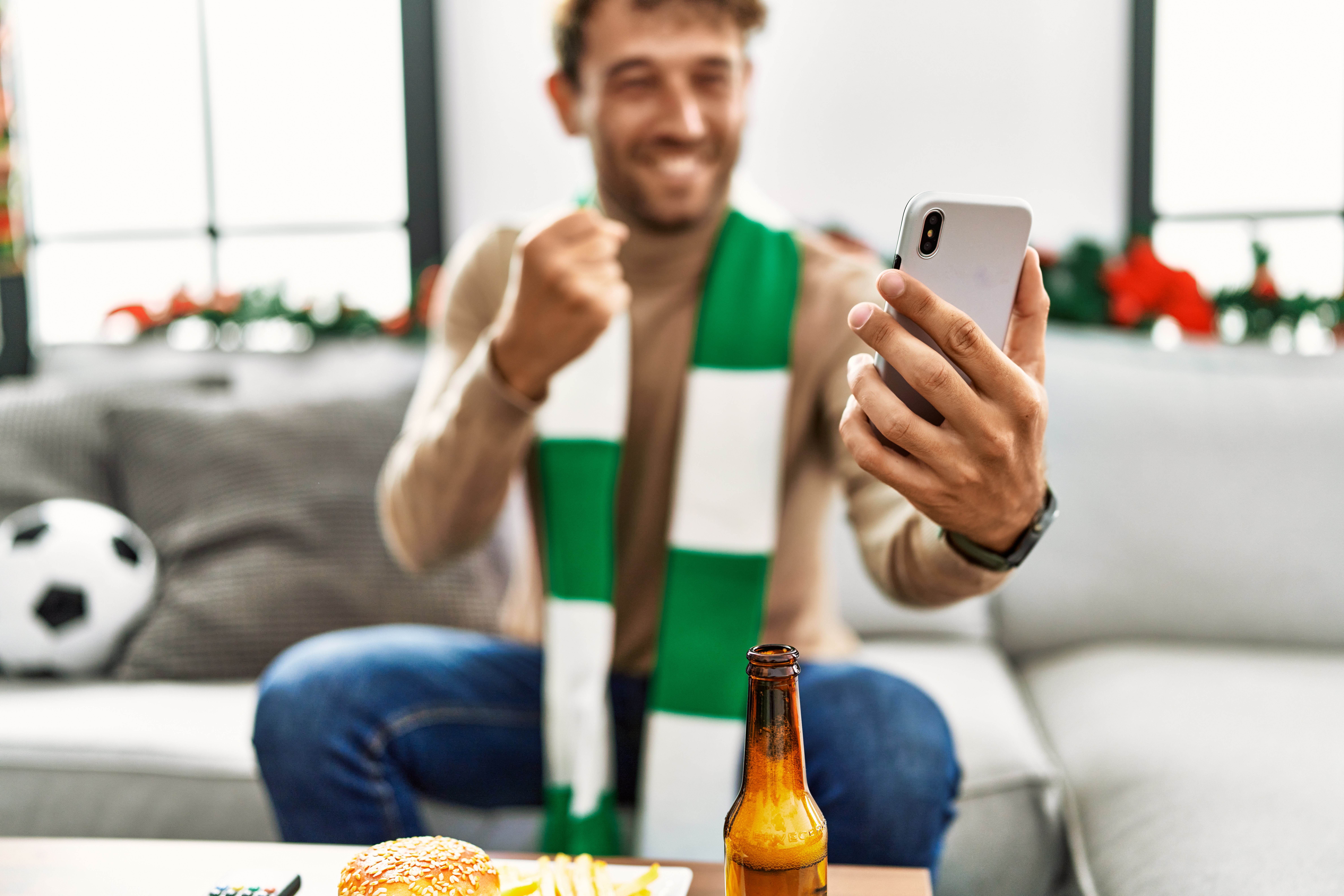Utilizador a explorar apostas desportivas FastBet